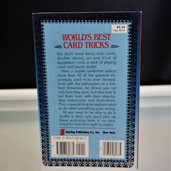 World's Best Card Tricks by Bob Longe 1992 Trade Paperback - Picture 3 of 8